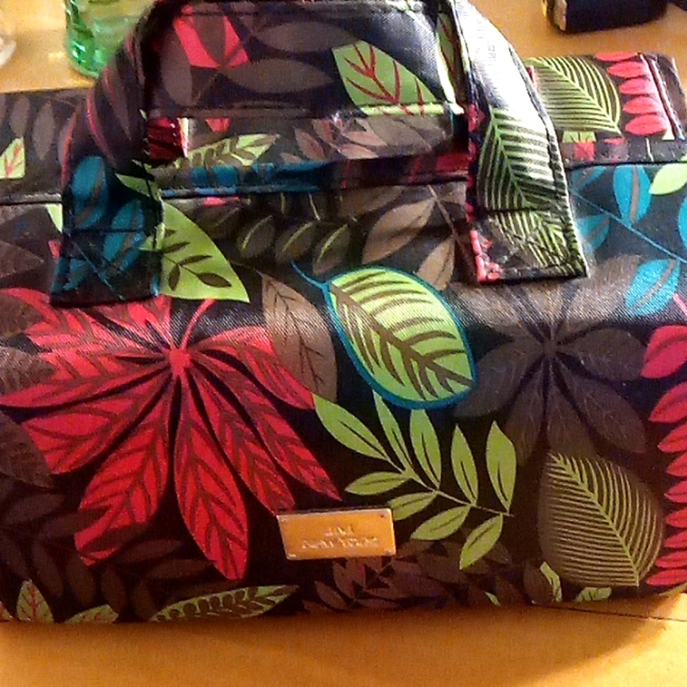 JM New York cosmetic bag